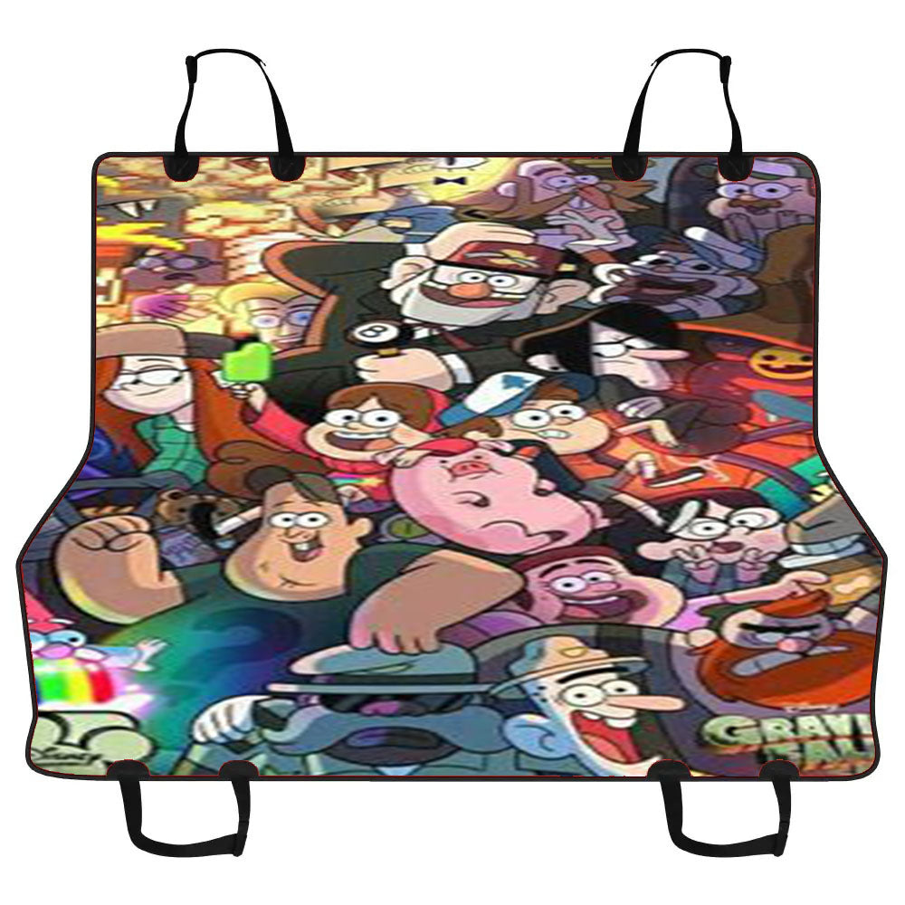Gravity Falls All Character Car Pet Seat Cover