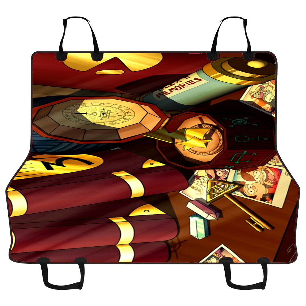 Gravity Falls Wallpaper Car Pet Seat Cover