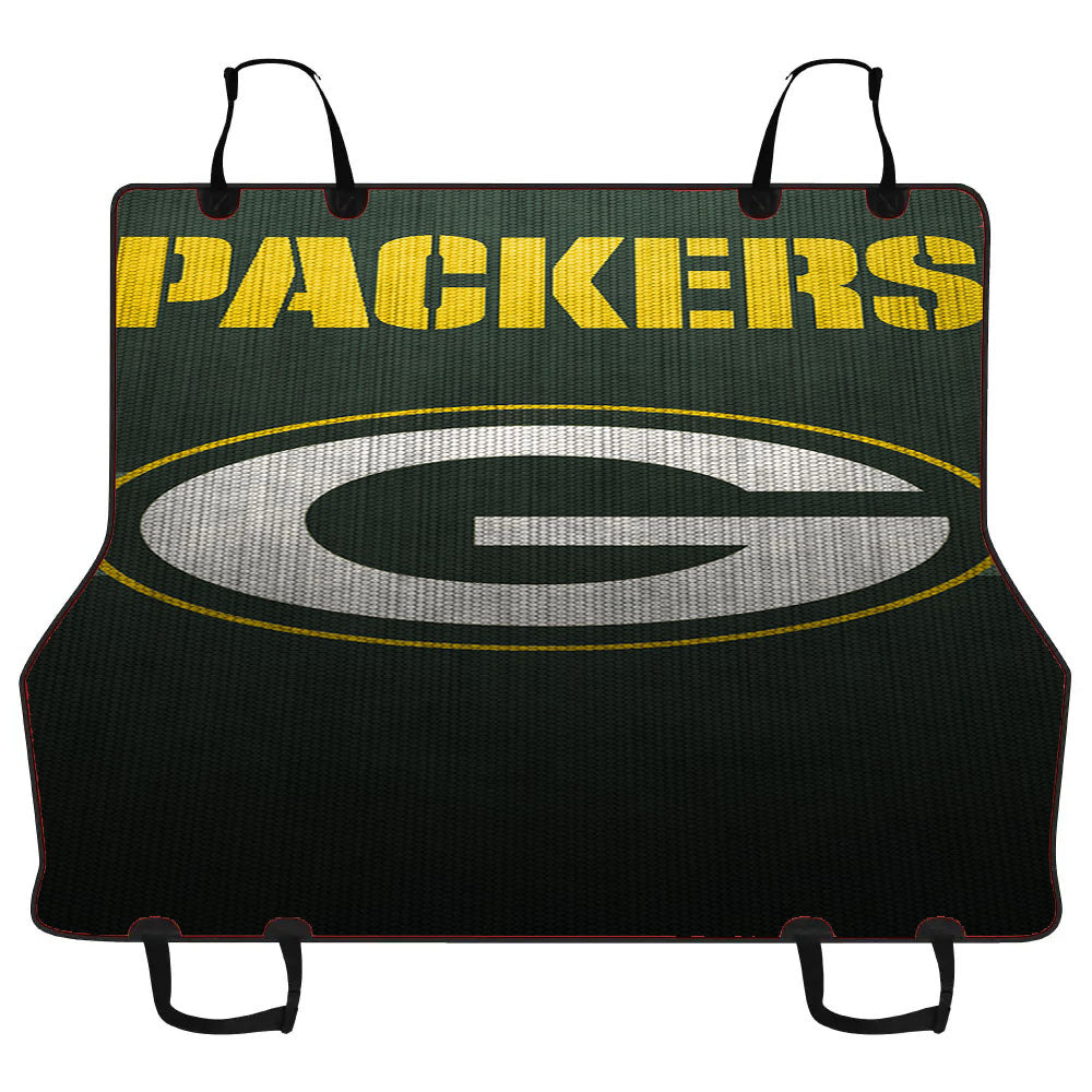 Green Bay Packers Nfl Logo Wallpaper Car Pet Seat Cover