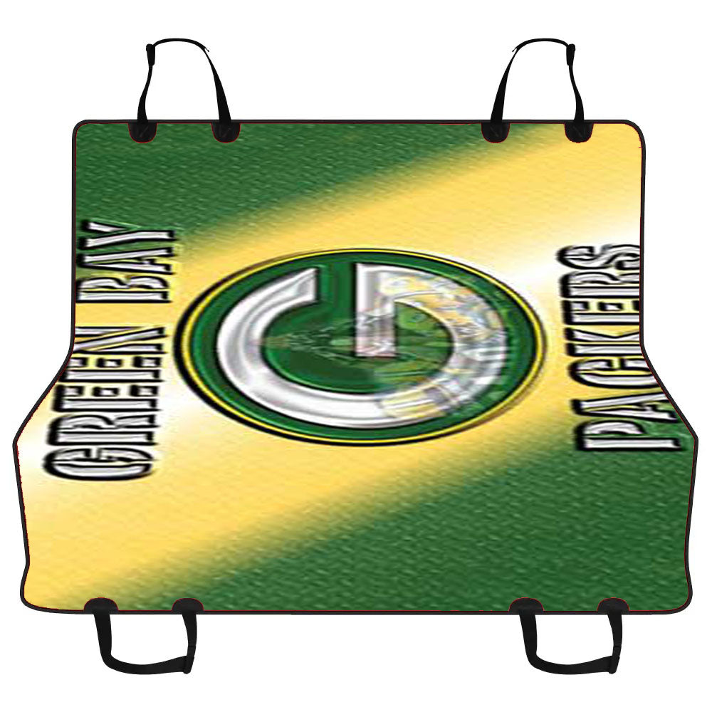 Green Bay Packers Raised Car Pet Seat Cover