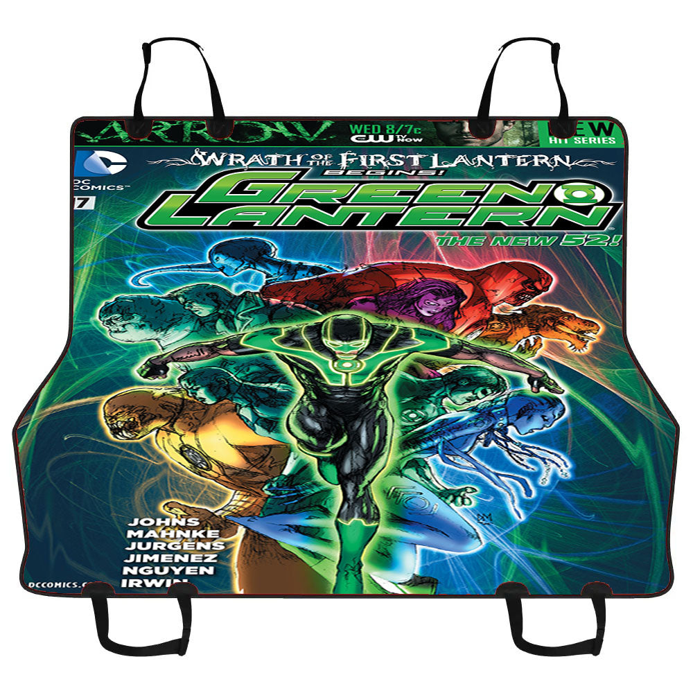 Green Lantern Hal Jordan Car Pet Seat Cover