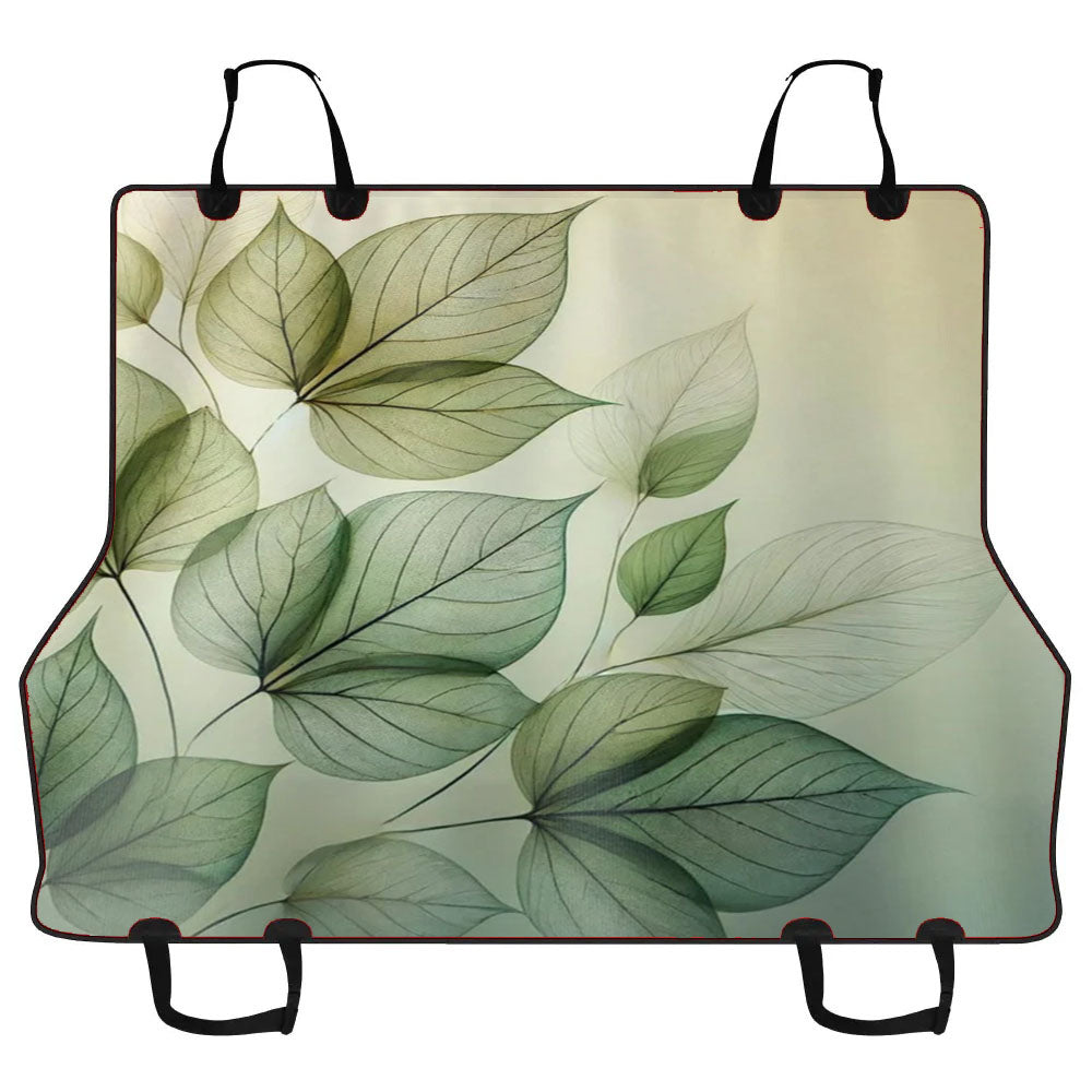 Green Leaf Car Pet Seat Cover