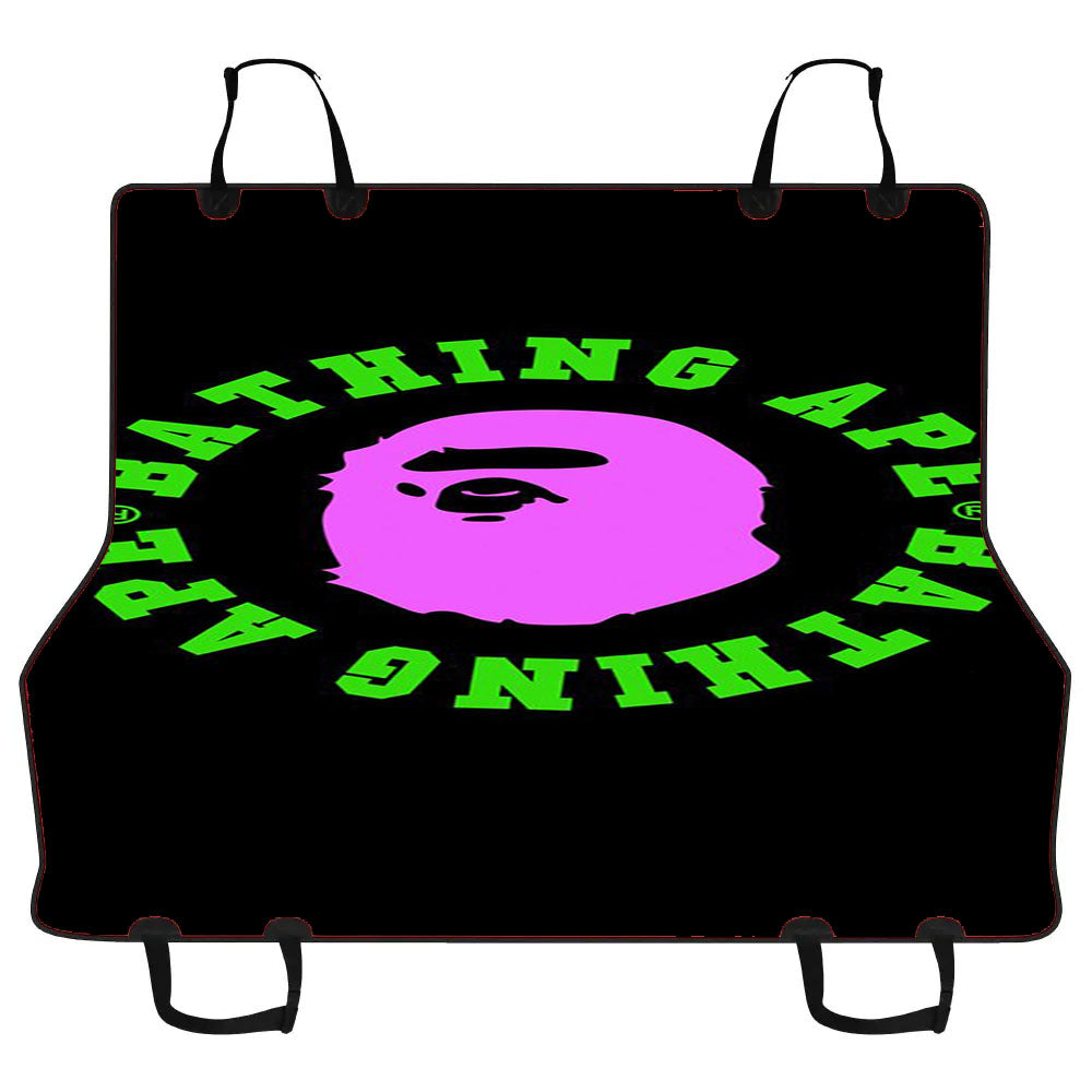 Green Pink Bape Style Car Pet Seat Cover