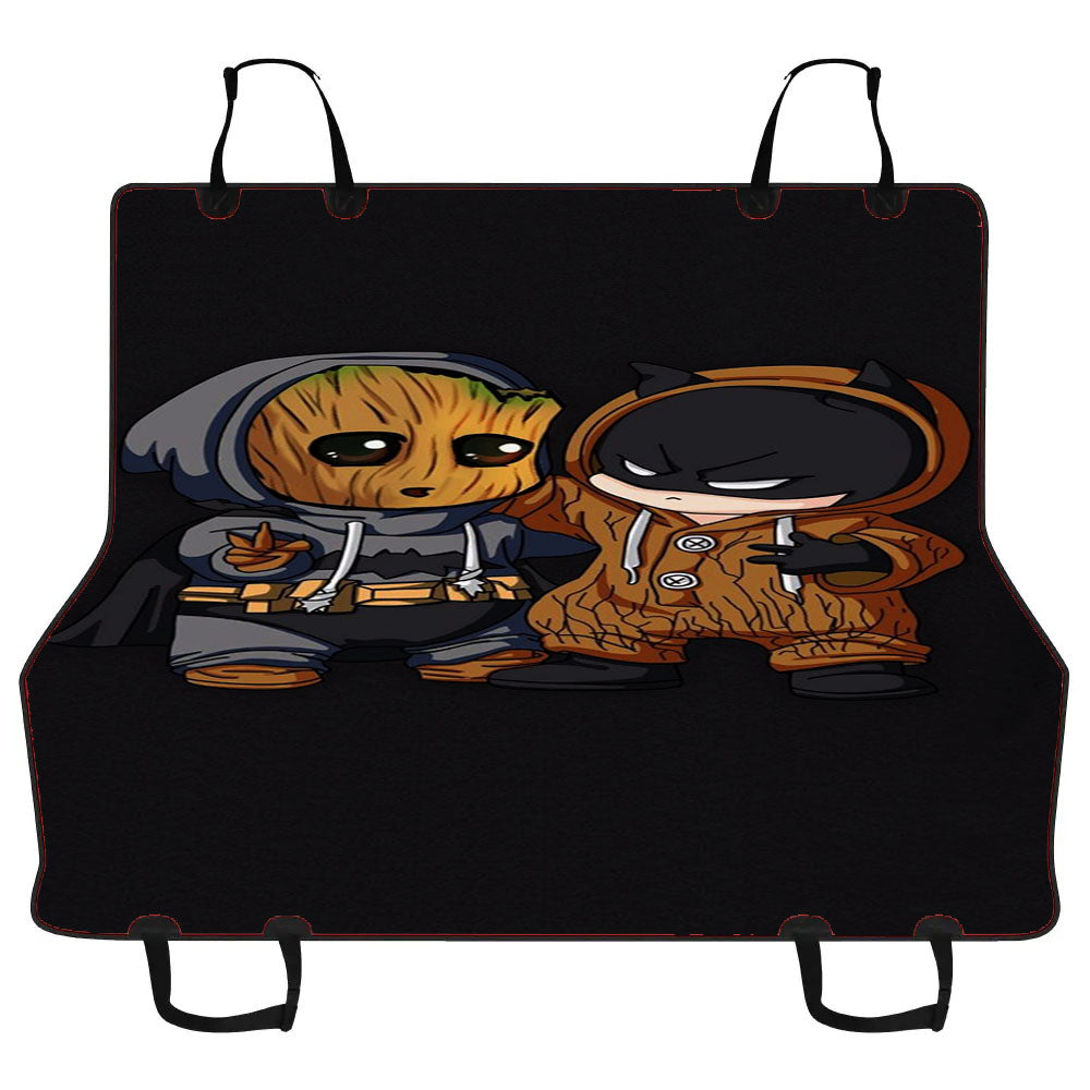 Groot X Batman Children Car Pet Seat Cover