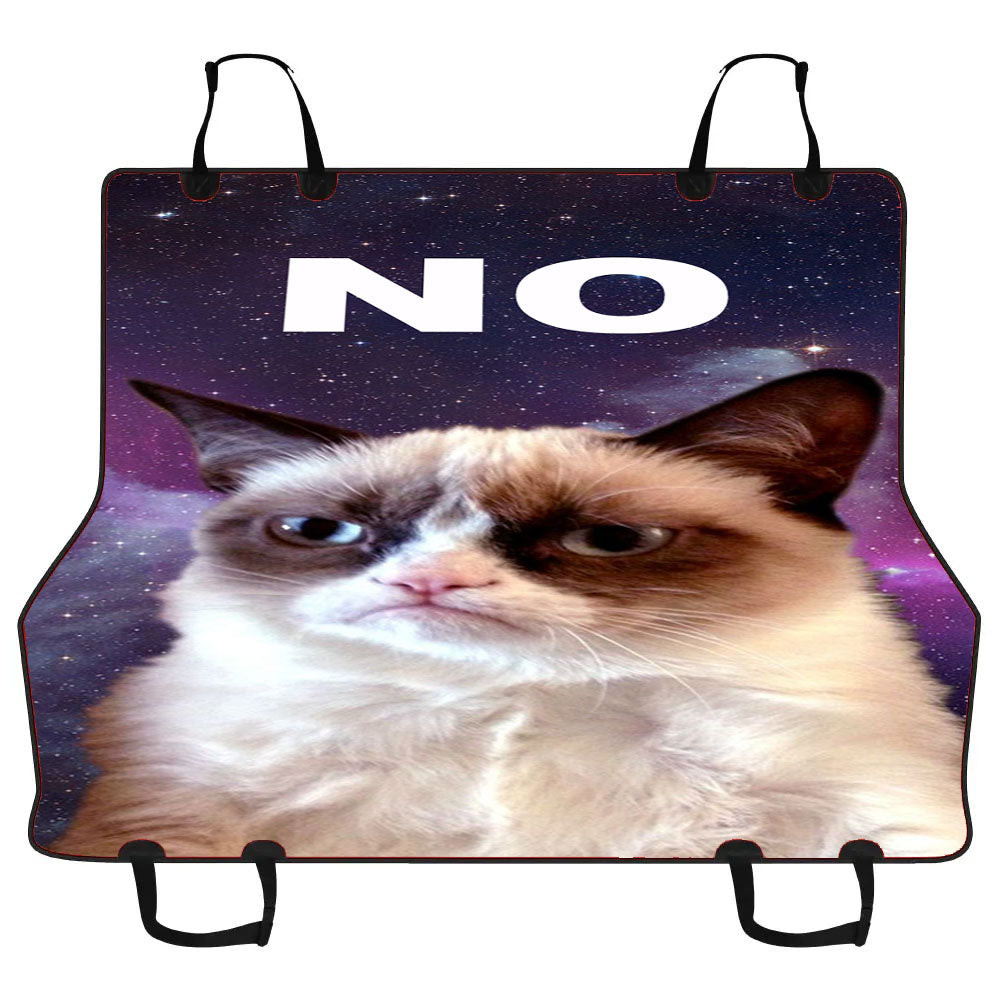Grumpy Cat Car Pet Seat Cover