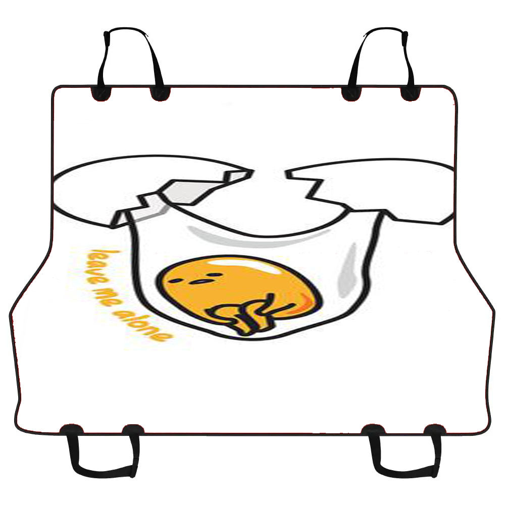 Gudetama Leave Me Alone Car Pet Seat Cover