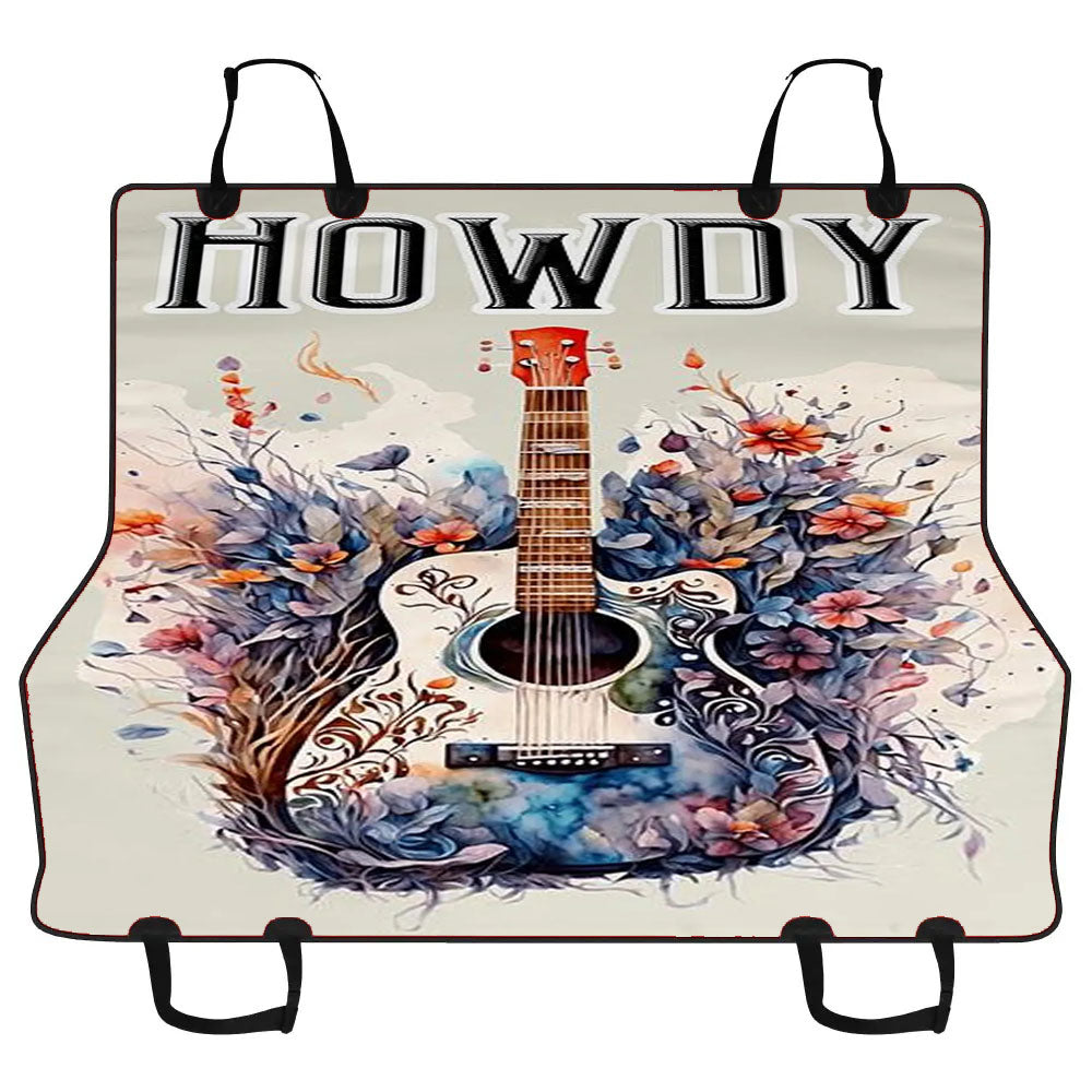 Guitar Car Pet Seat Cover