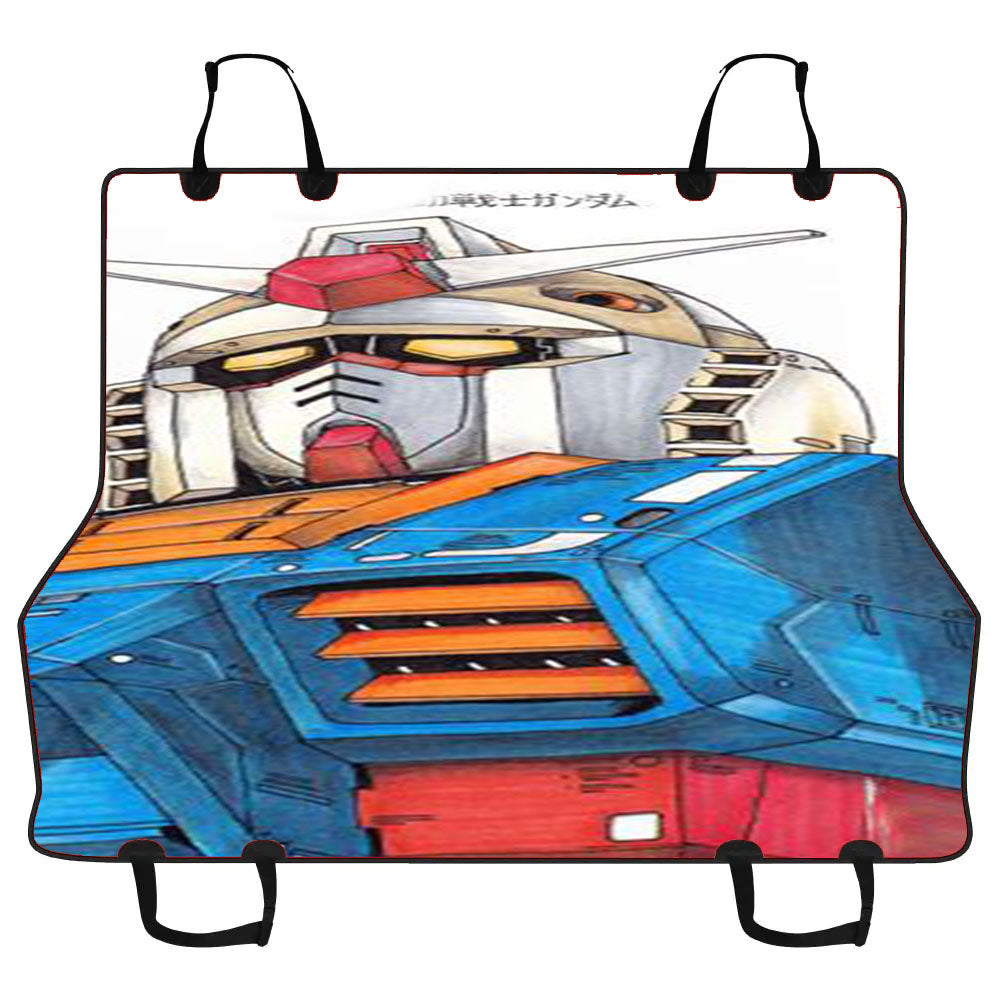 Gundam Art Car Pet Seat Cover