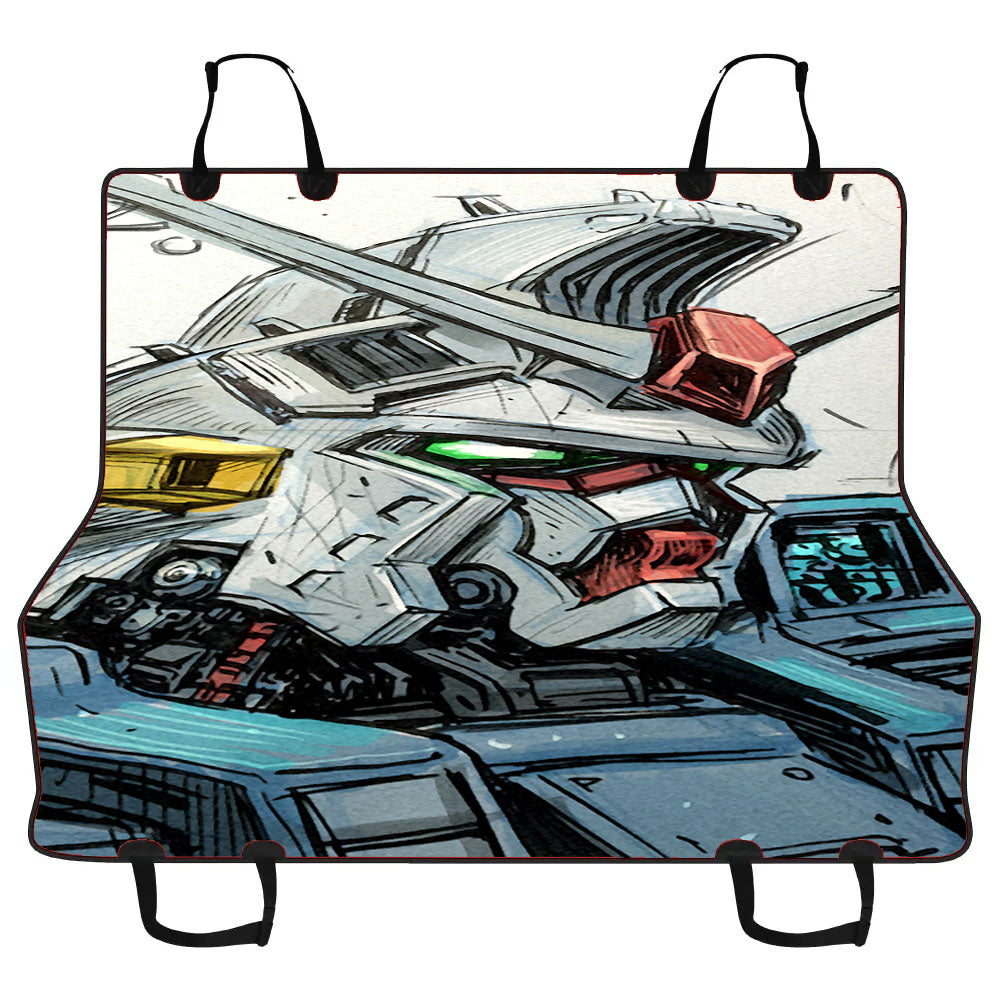 Gundam Gp020 Art Car Pet Seat Cover