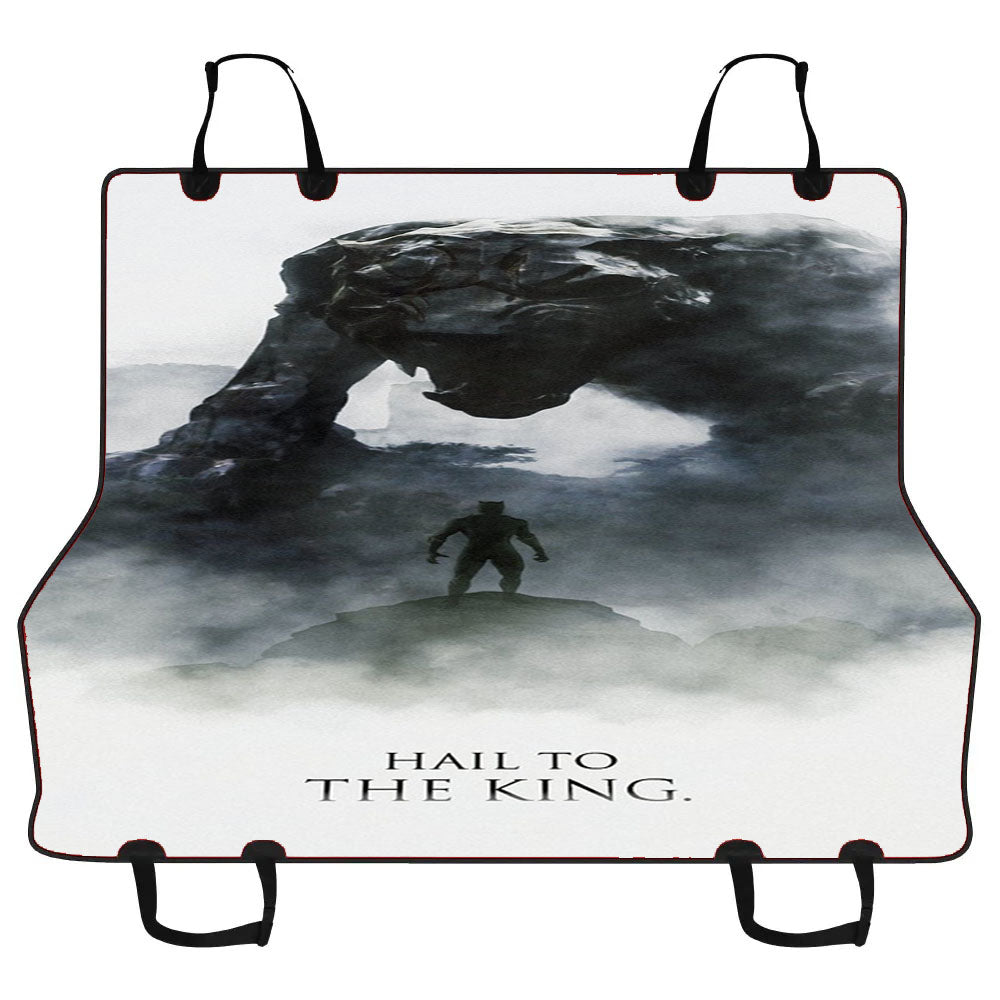 Hail To The King Black Panther Car Pet Seat Cover
