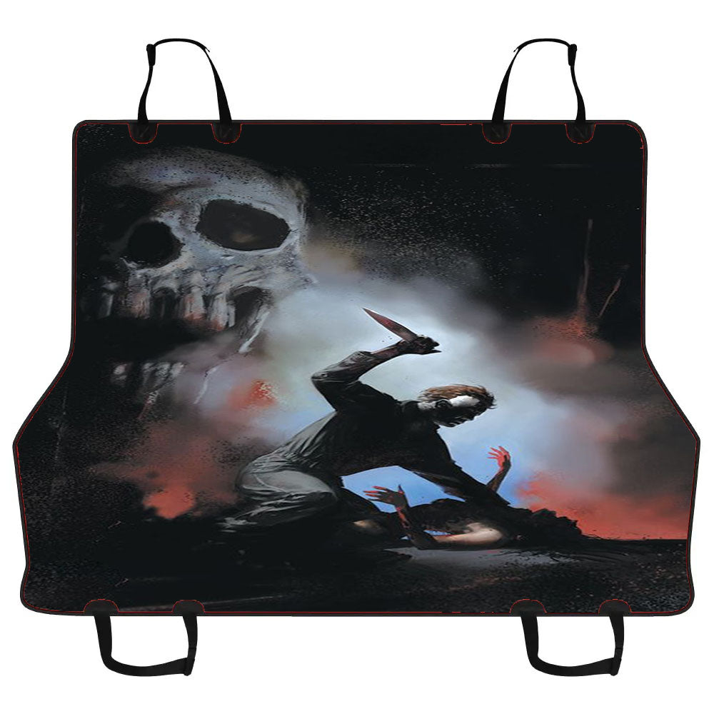 Halloween 2018 Art Wallpaper Car Pet Seat Cover