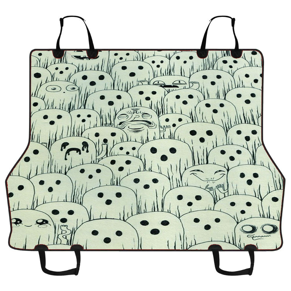 Halloween Aesthetic Creepy Halloween Car Pet Seat Cover