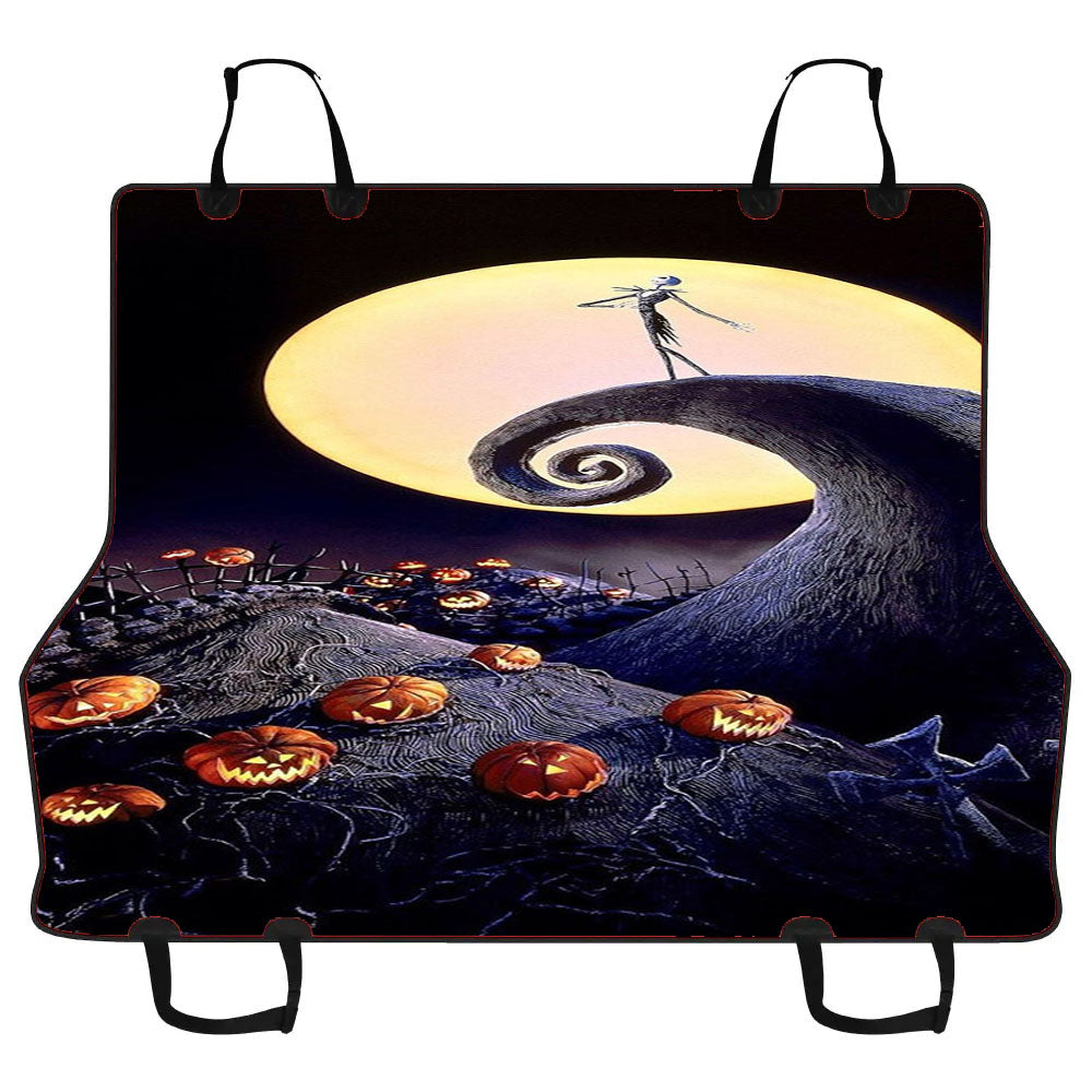 Halloween Full Moon Halloween Car Pet Seat Cover