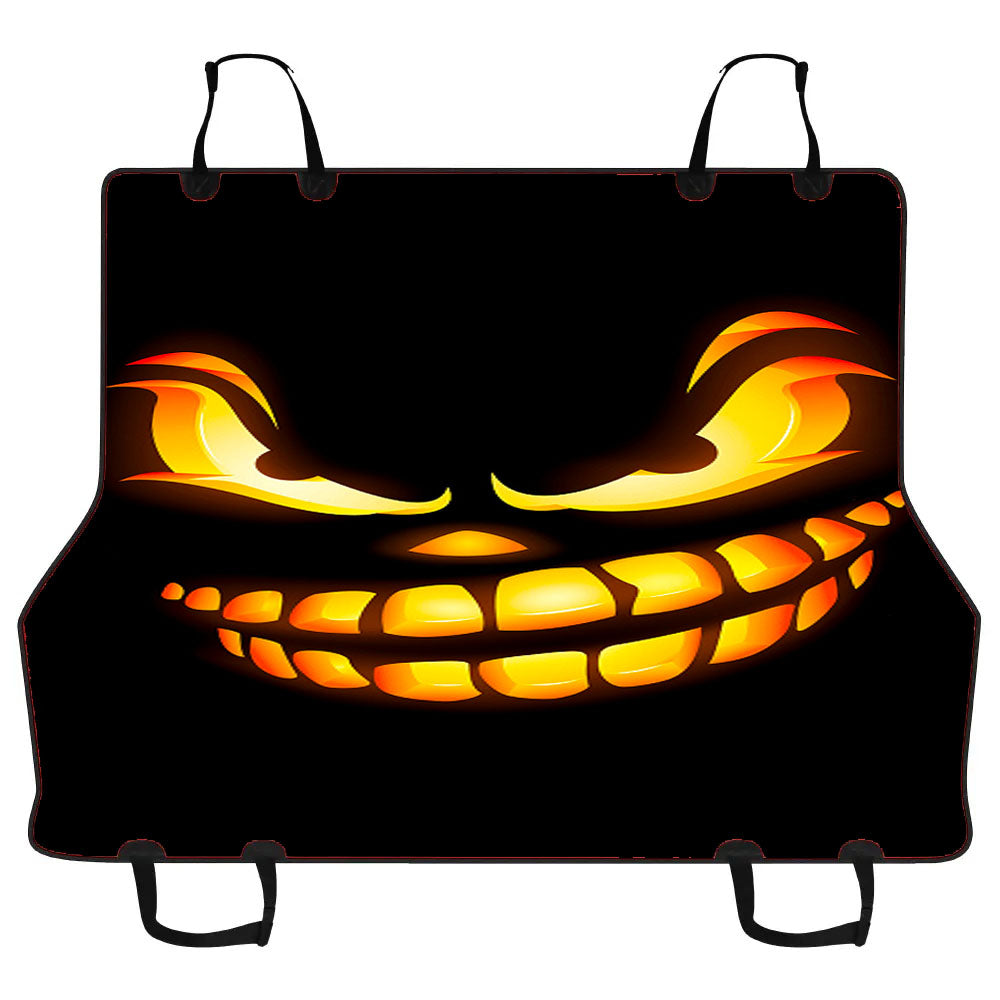 Halloween Smile Car Pet Seat Cover