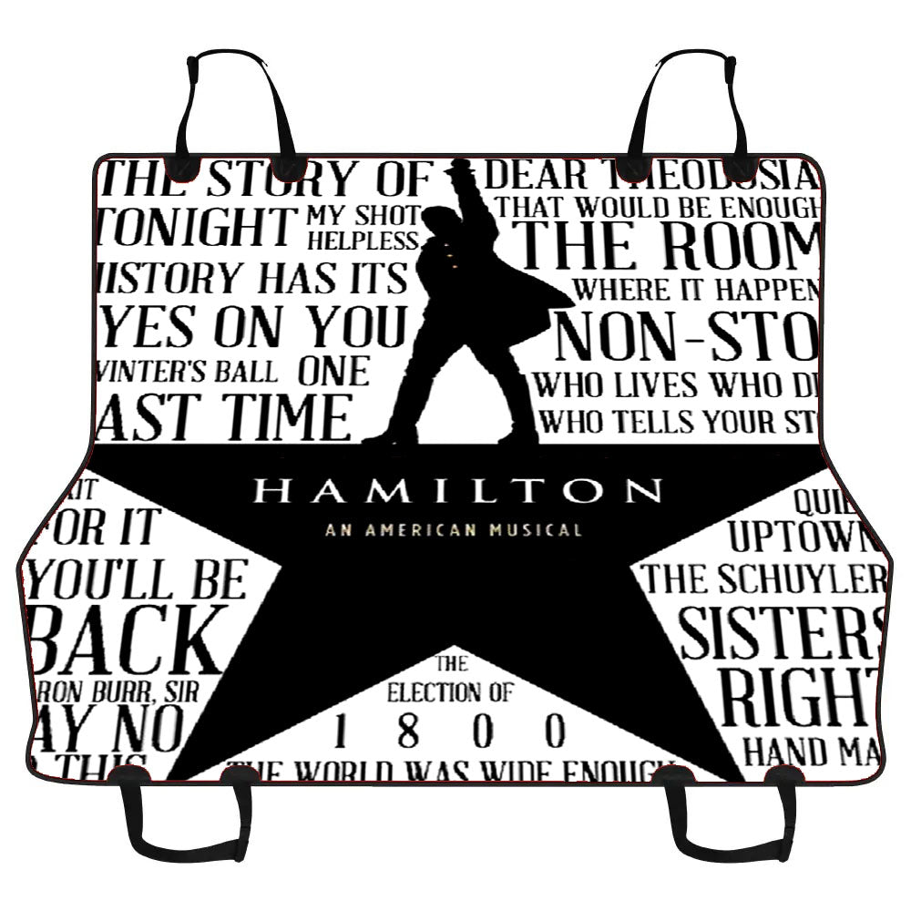 Hamilton An American Musical Car Pet Seat Cover