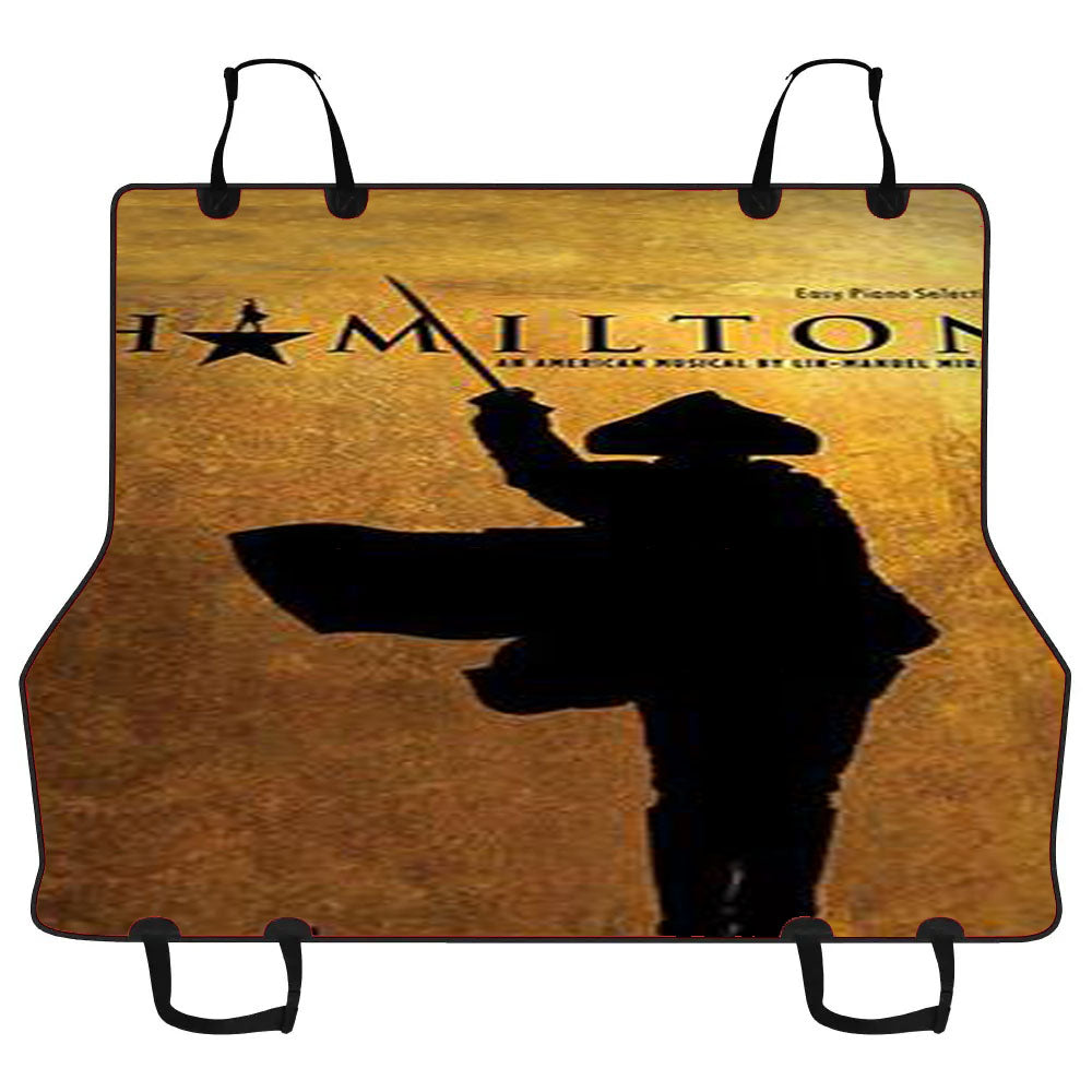 Hamilton Musical Vocal Selection Car Pet Seat Cover