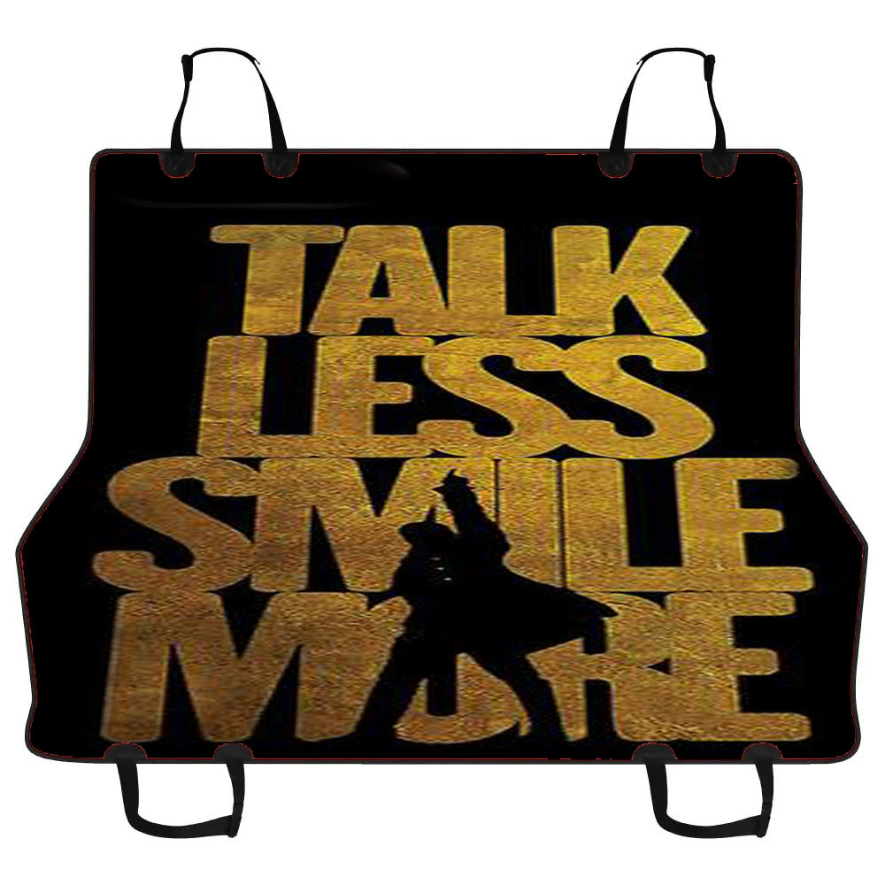 Hamilton Quote Car Pet Seat Cover