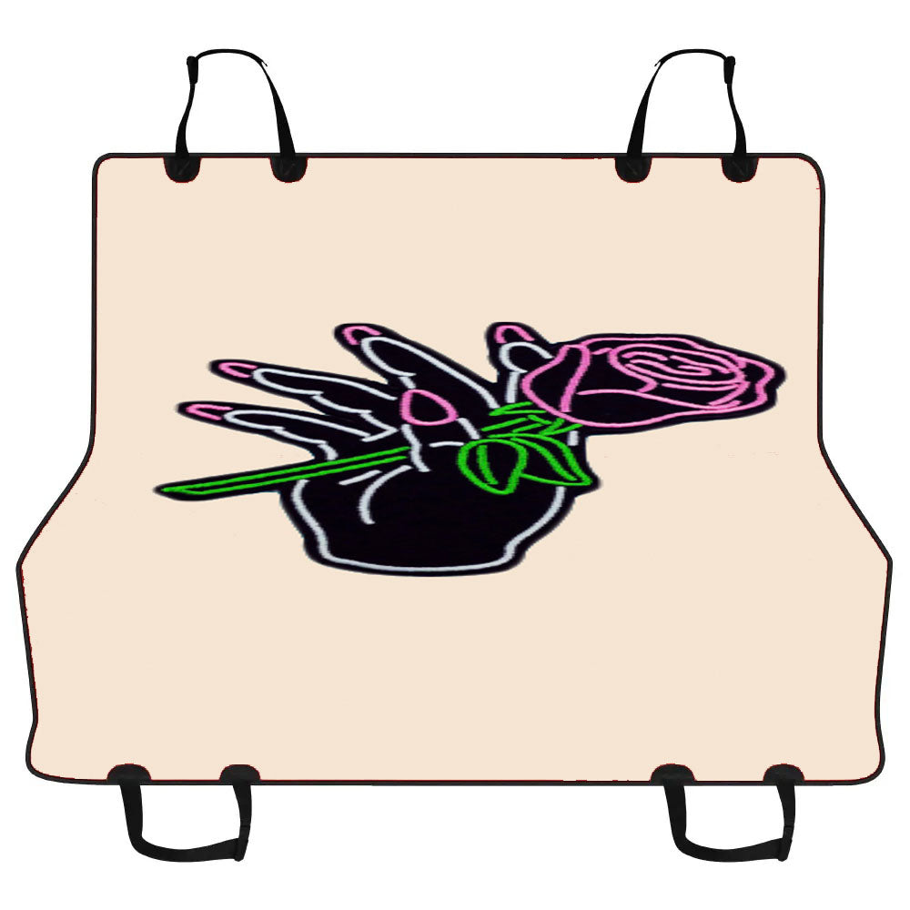 Hand Me The Flower Wallpaper Car Pet Seat Cover