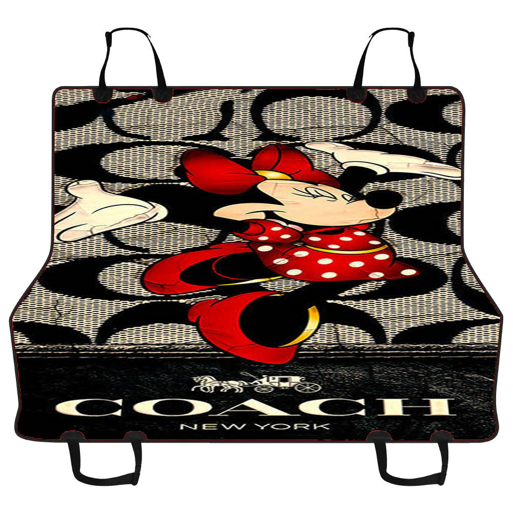 Happy Coach Minnie Mouse Happy Car Pet Seat Cover