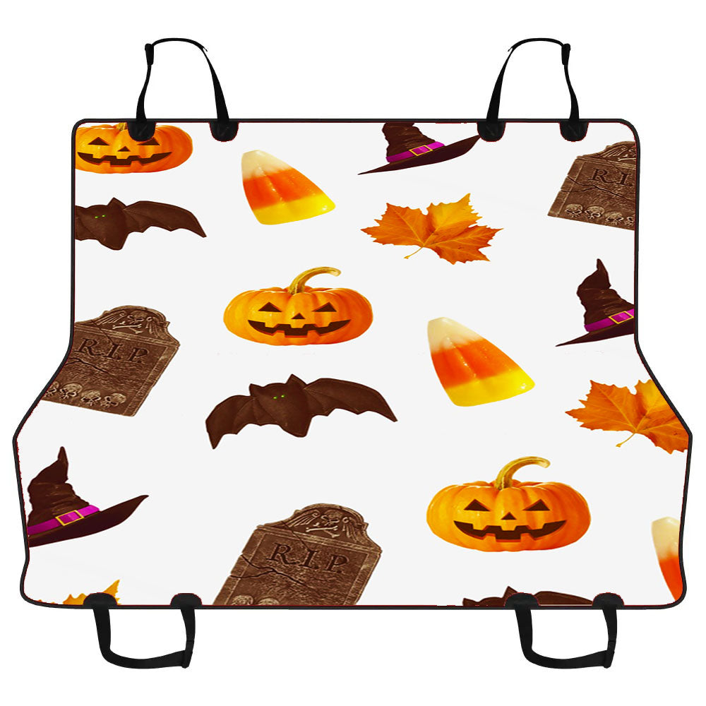 Happy Halloween Stuff Car Pet Seat Cover