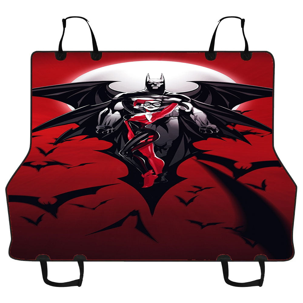 Harley Quinn And Batman Car Pet Seat Cover