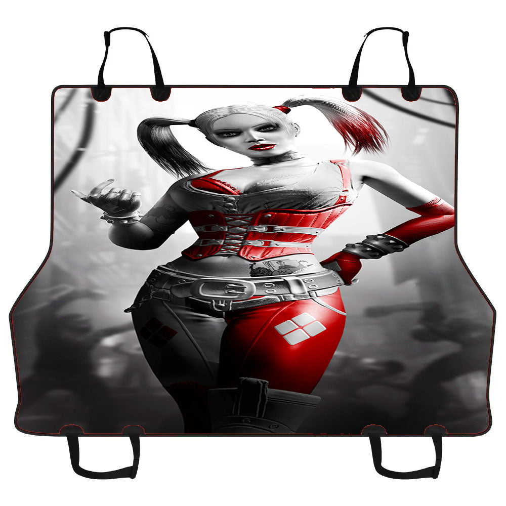 Harley Quinn Batman Arkham City Car Pet Seat Cover