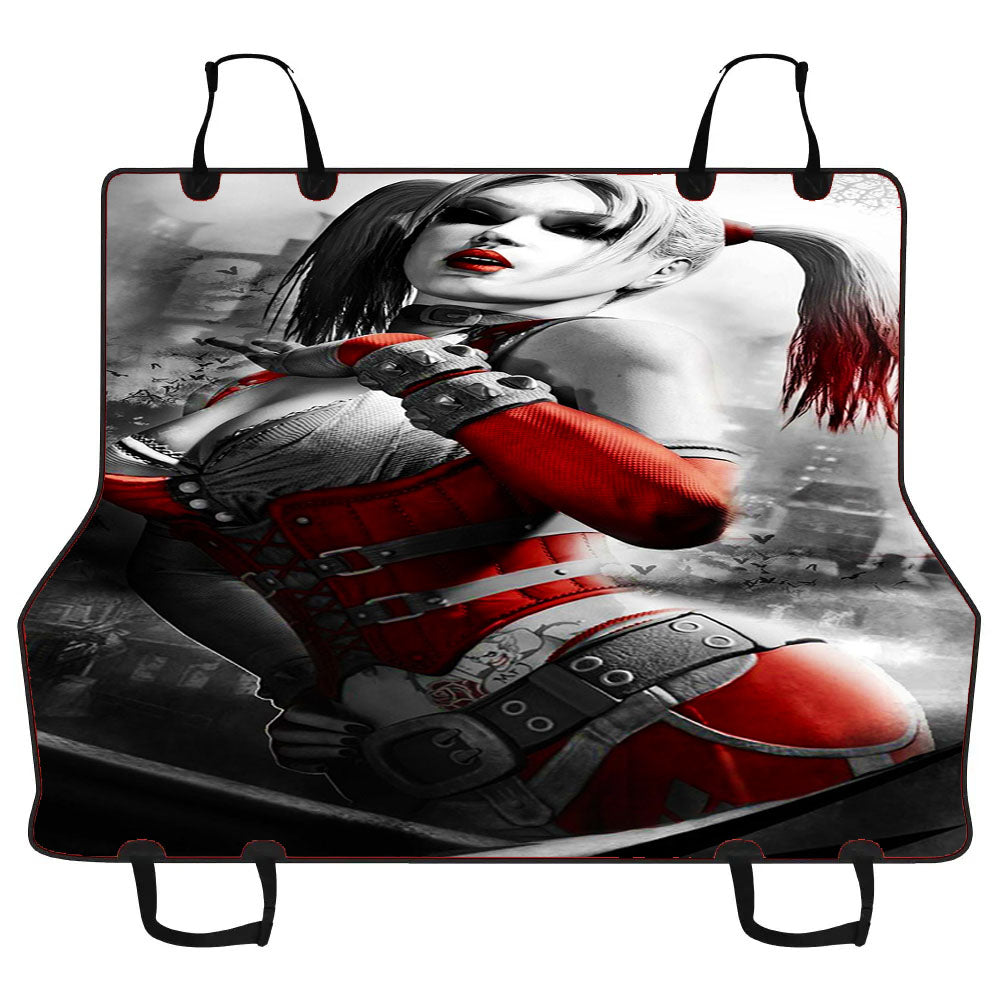 Harley Quinn Sexy Pose Batman Villain Car Pet Seat Cover