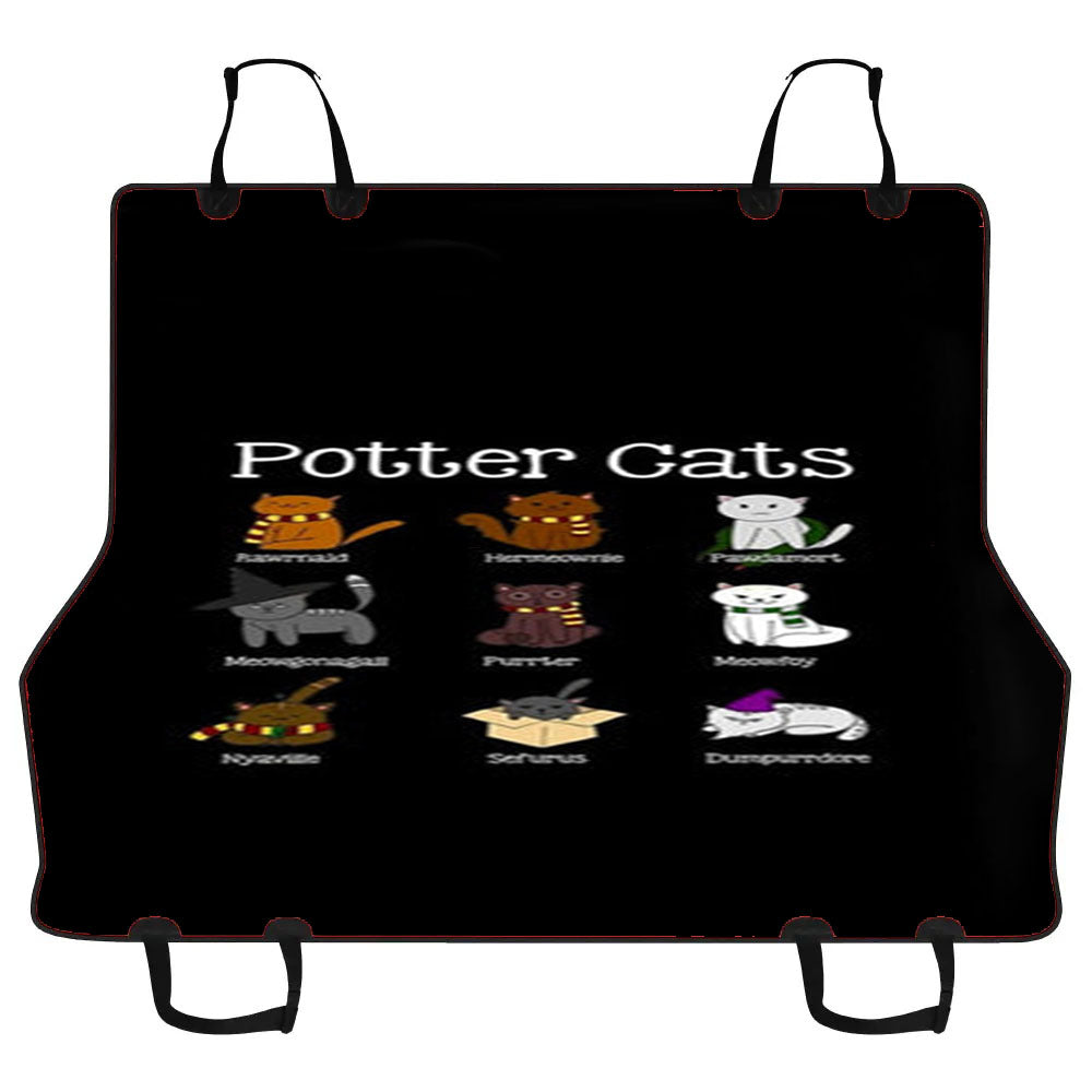 Harry Pawter Cats Car Pet Seat Cover
