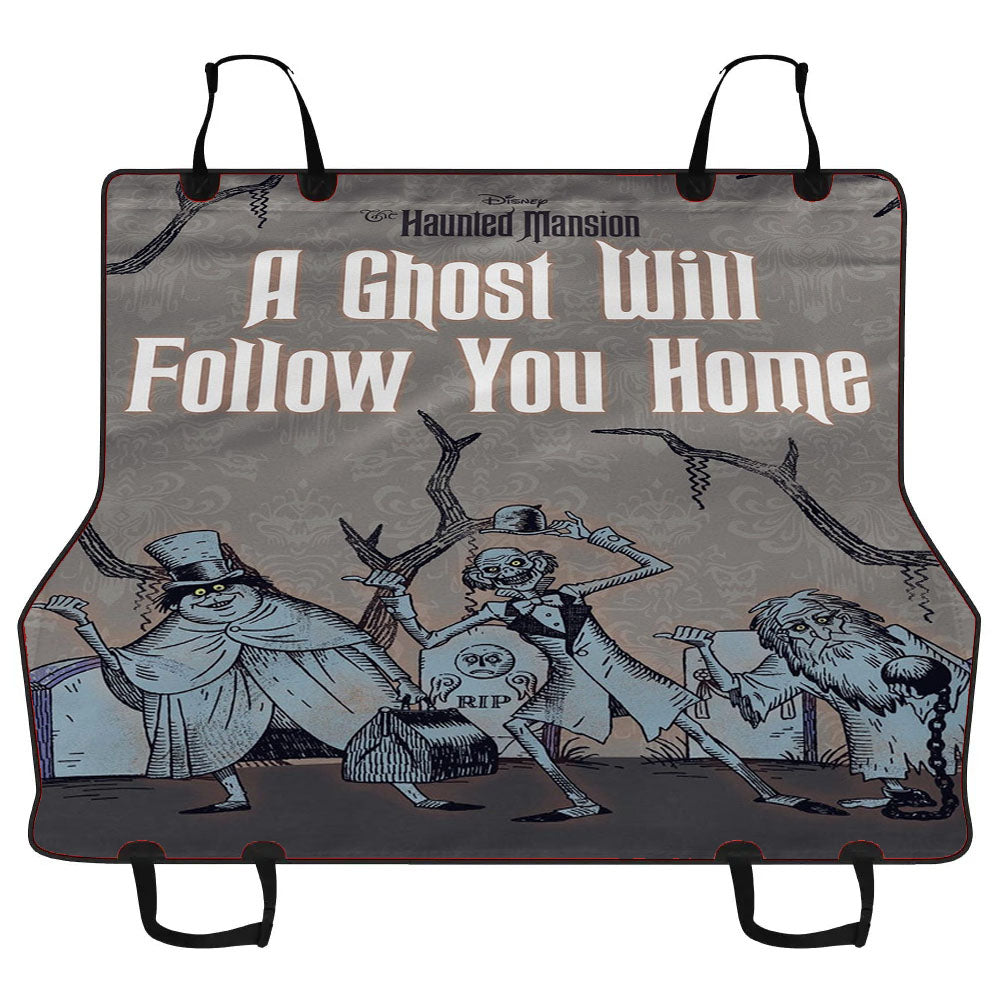 Haunted Mansion Hitchhiking Ghosts Halloween Car Pet Seat Cover