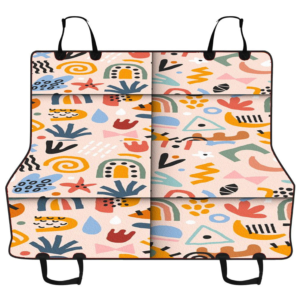 Havana Patterns Peach Car Pet Seat Cover