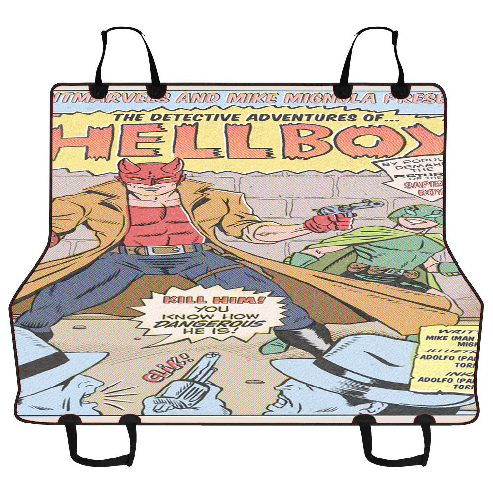 Hellboy Detective Car Pet Seat Cover