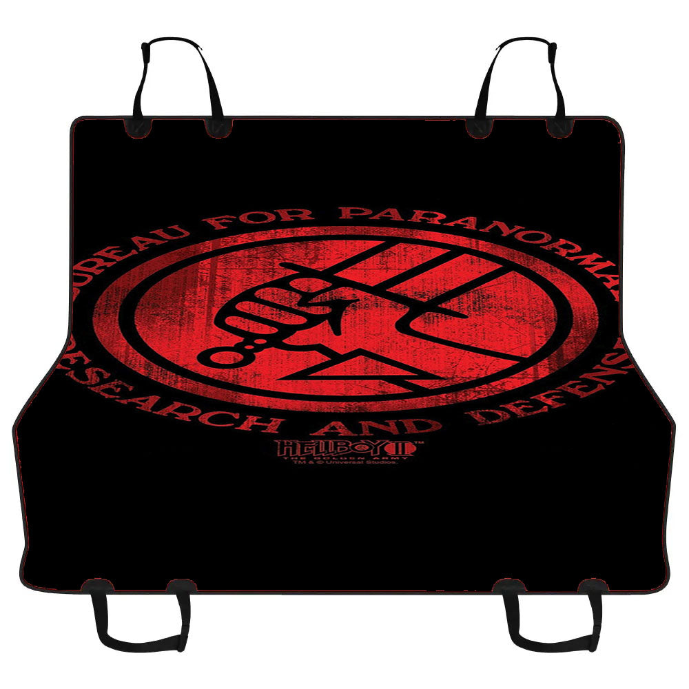 Hellboy Paranormal Symbol Car Pet Seat Cover