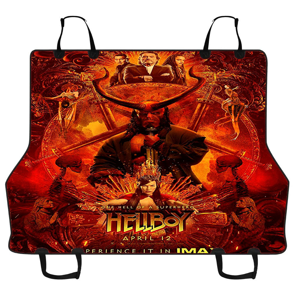 Hellboy Poster Movie Car Pet Seat Cover