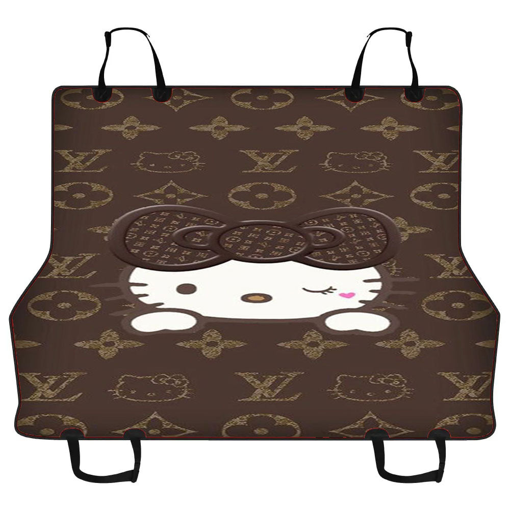 Hello Kitty Cat Pattern Car Pet Seat Cover