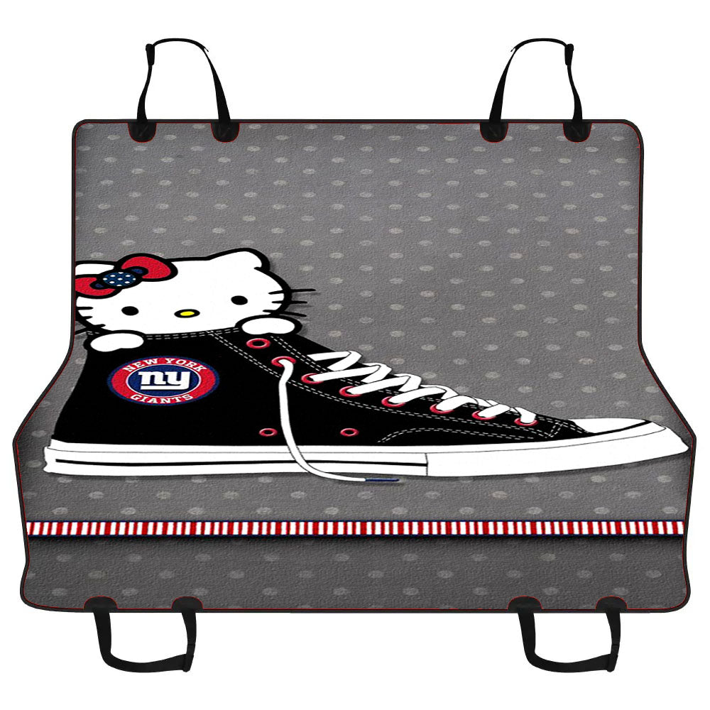 Hello Kitty New York Giants Converse Boots Car Pet Seat Cover