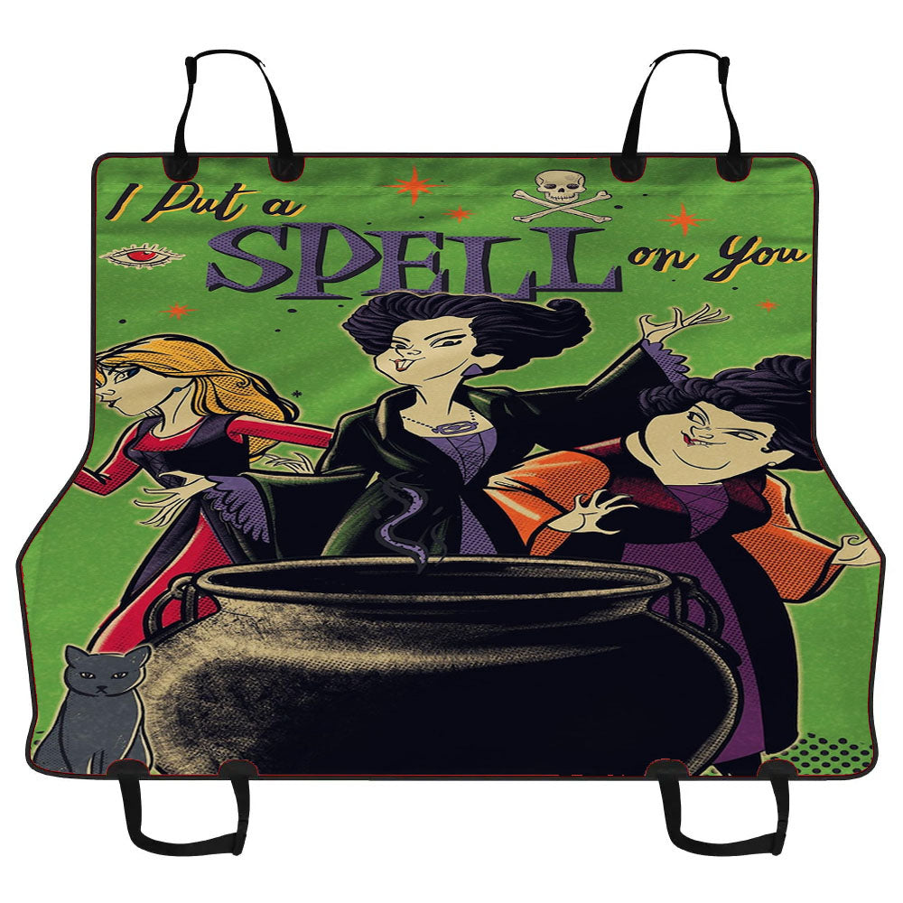 Hocus Pocus Put A Spell On You Car Pet Seat Cover