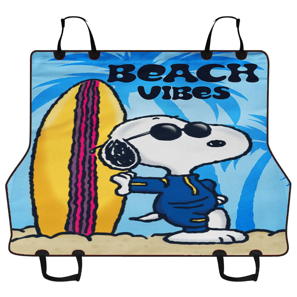 Home Peanuts Summer Beachhouse Car Pet Seat Cover