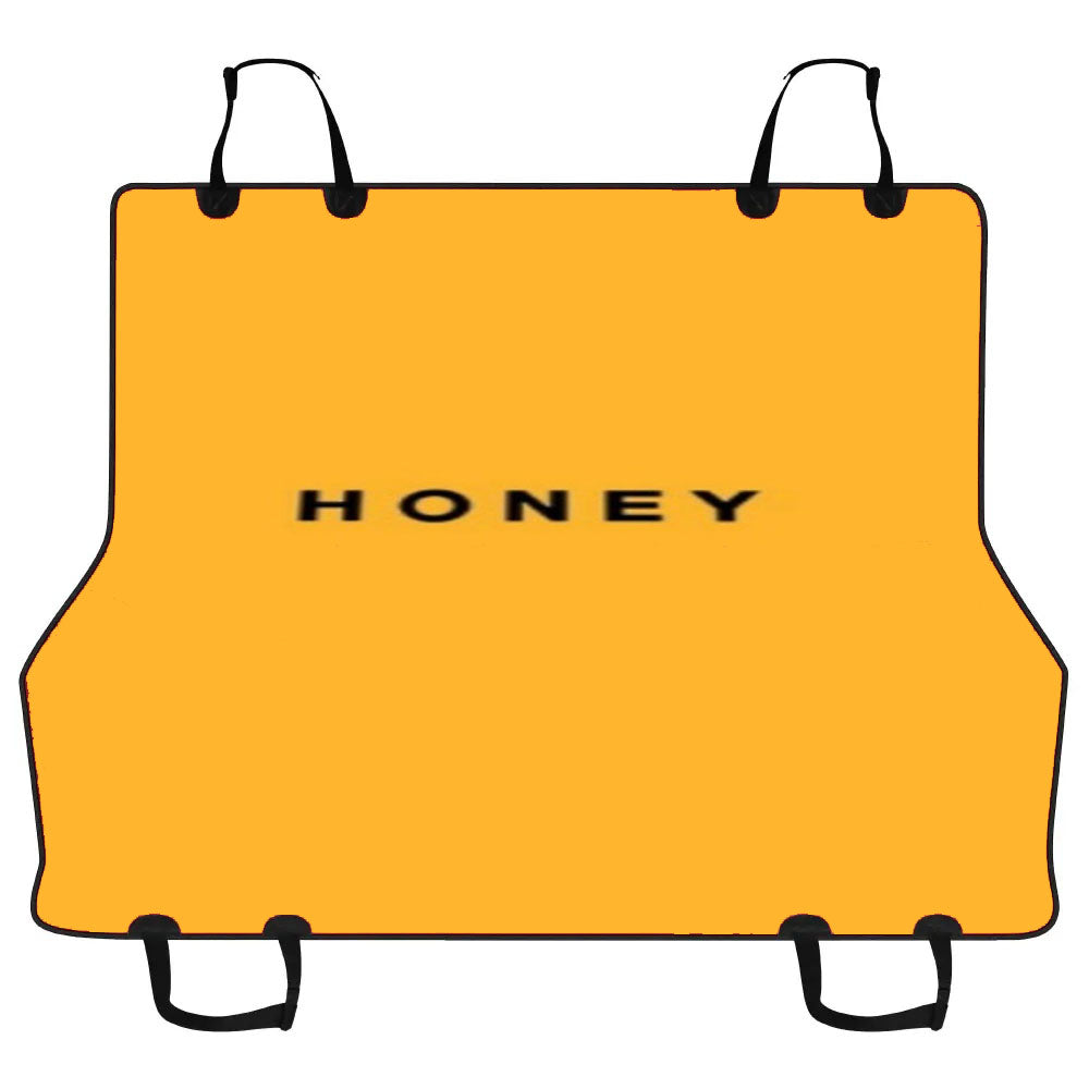 Honey Aesthetic Car Pet Seat Cover