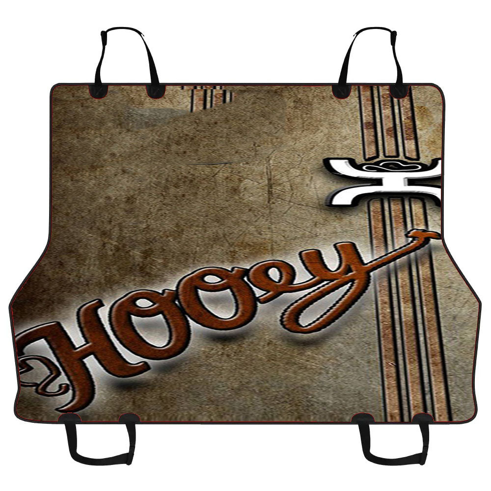 Hooey Logo Car Pet Seat Cover