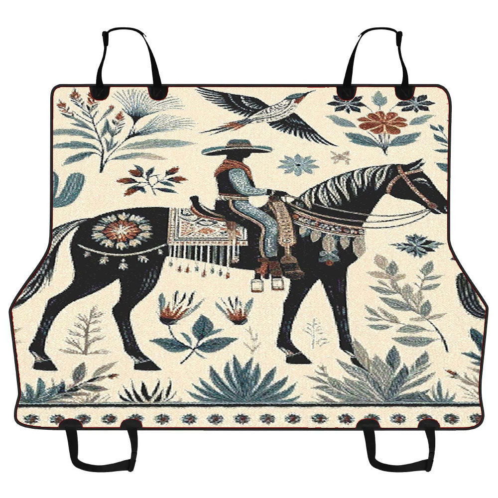 Horse Thief Mesa Car Pet Seat Cover