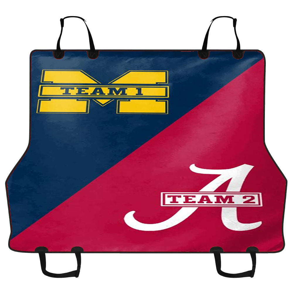 House Divided Car Pet Seat Cover
