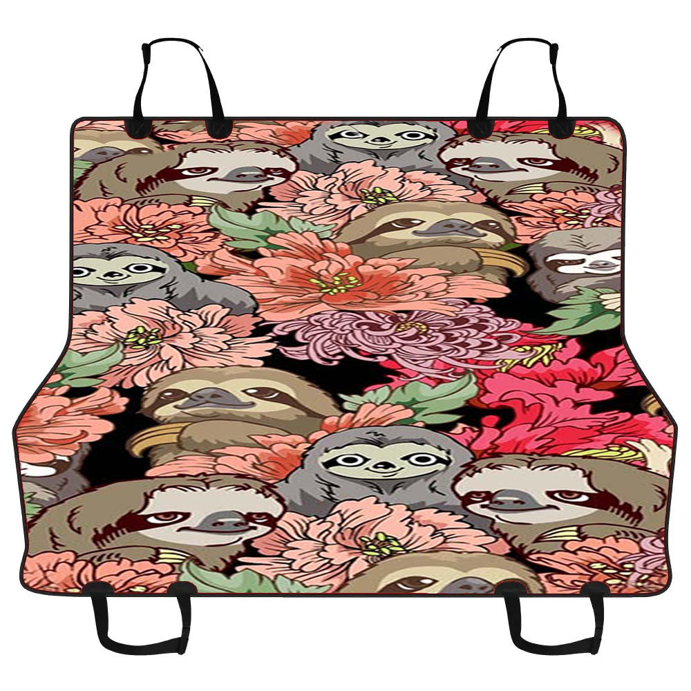 Huebucket Because Sloths Car Pet Seat Cover