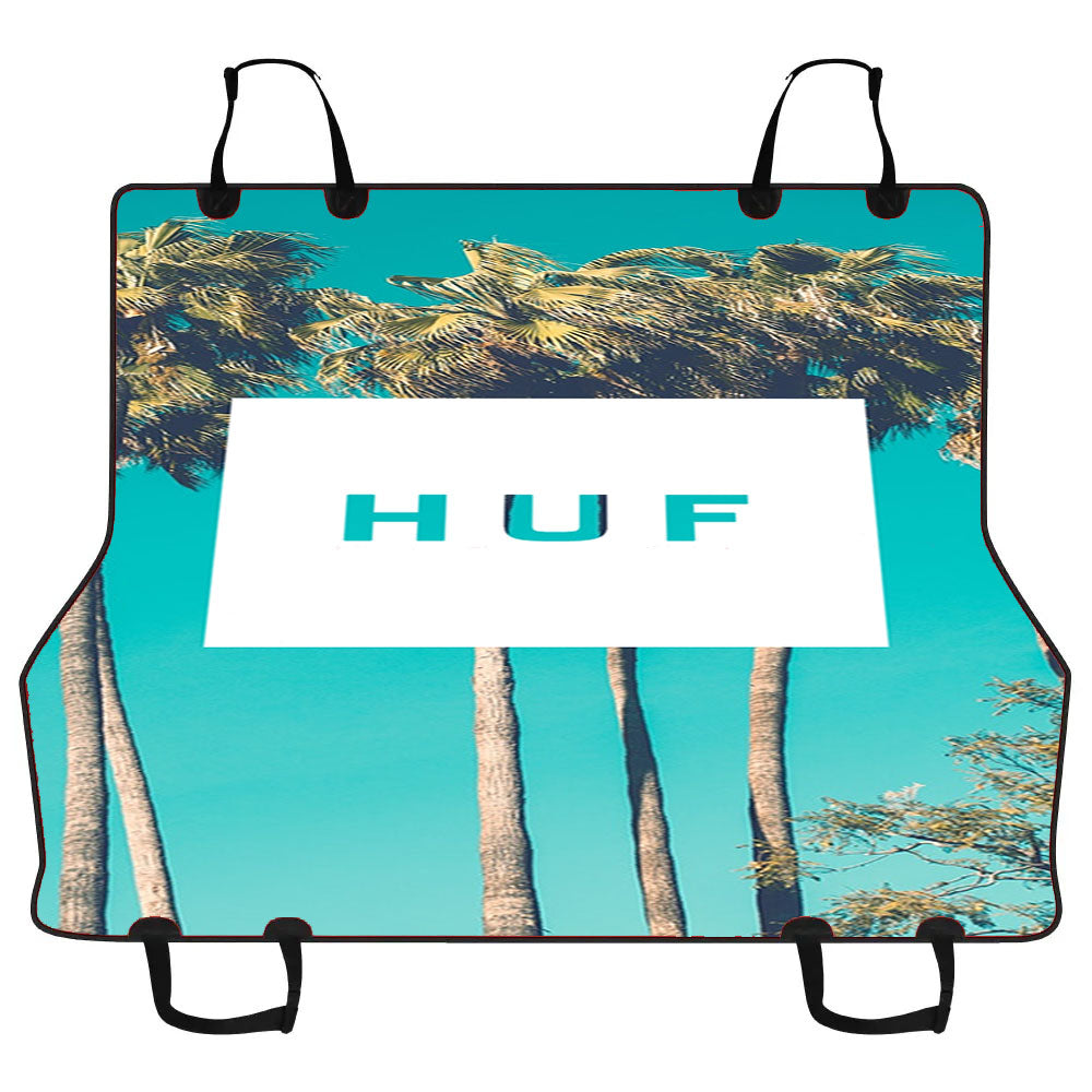 Huf Palm Art Poster Car Pet Seat Cover