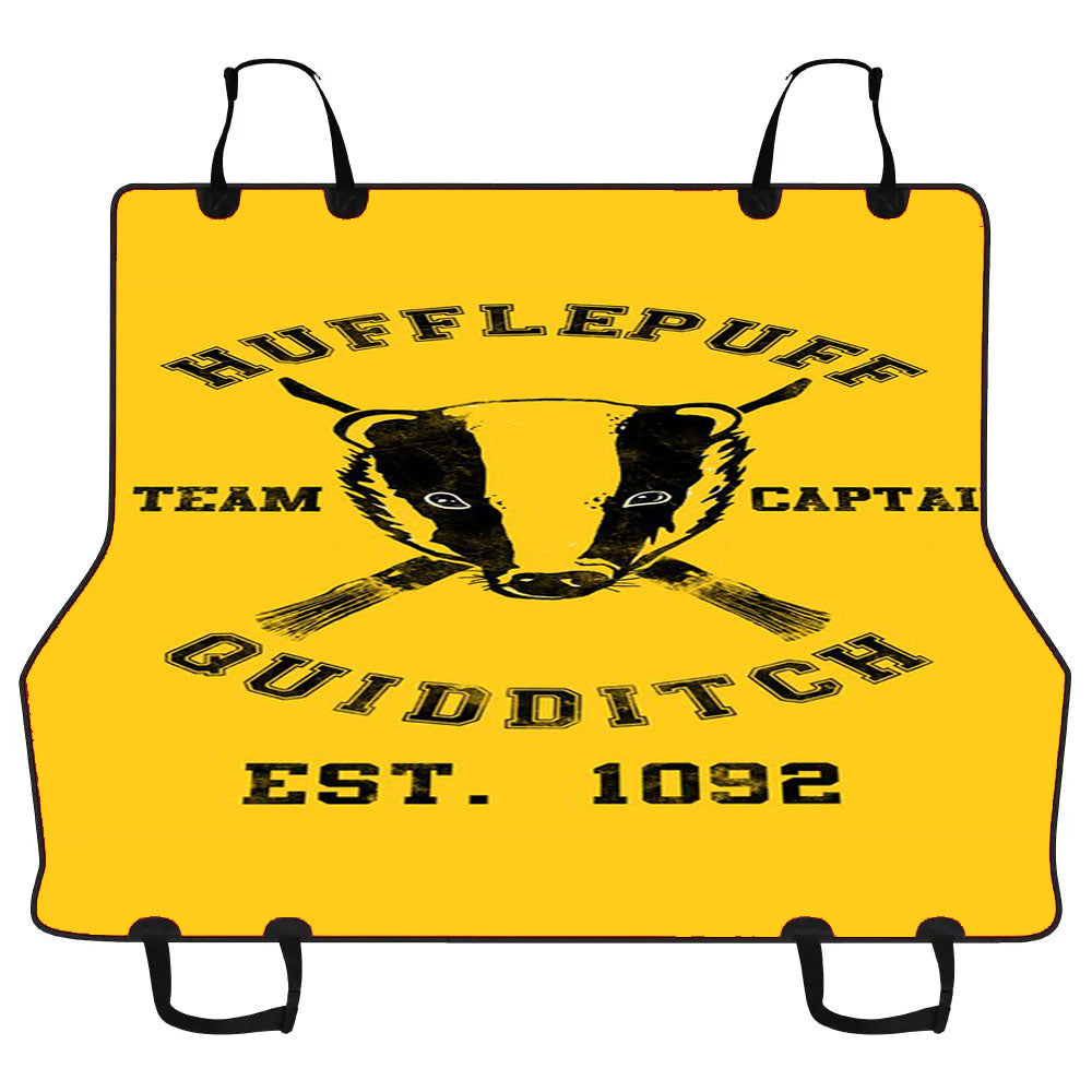 Hufflepuff Team Captain Quidditch Car Pet Seat Cover