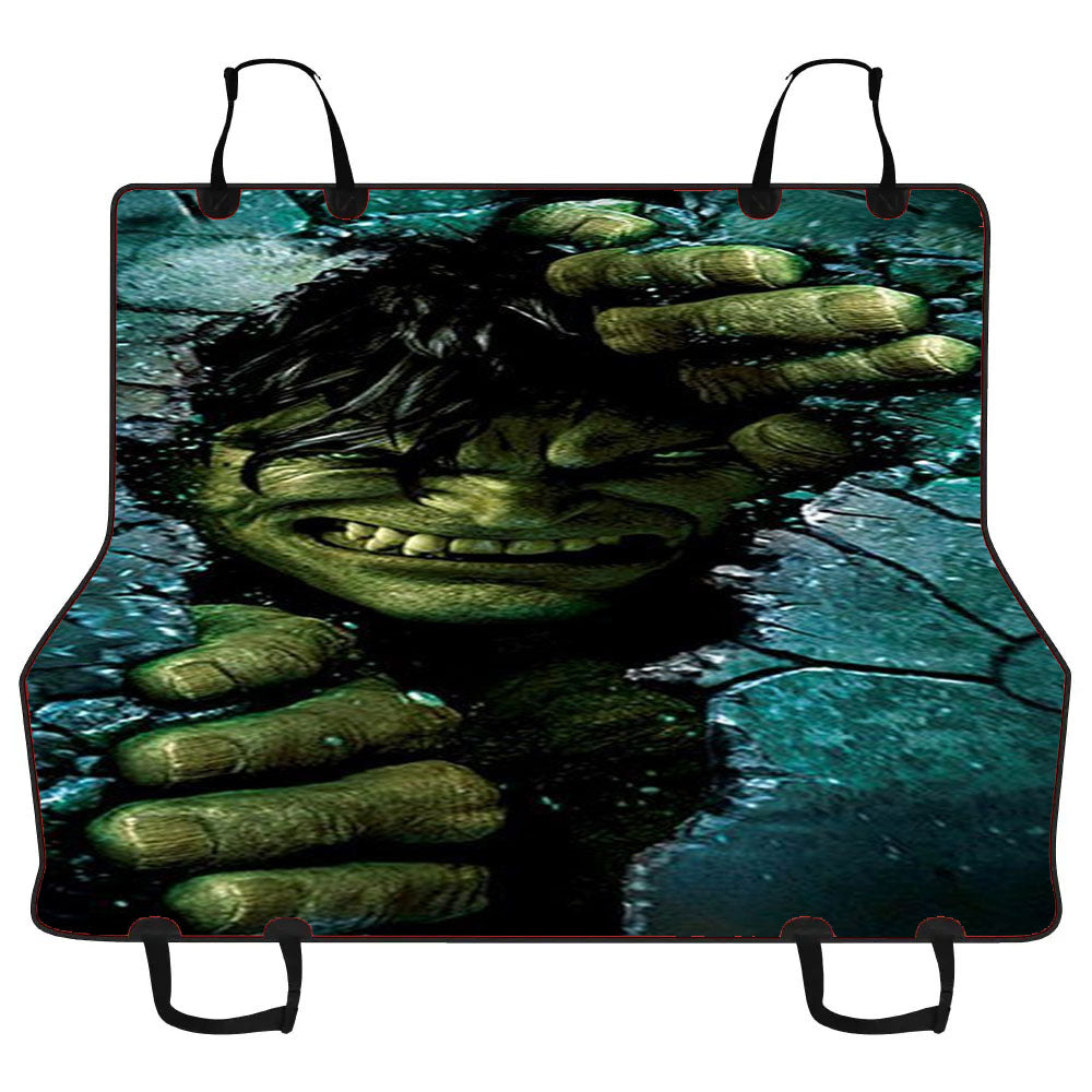 Hulk Broken Building Wall Car Pet Seat Cover