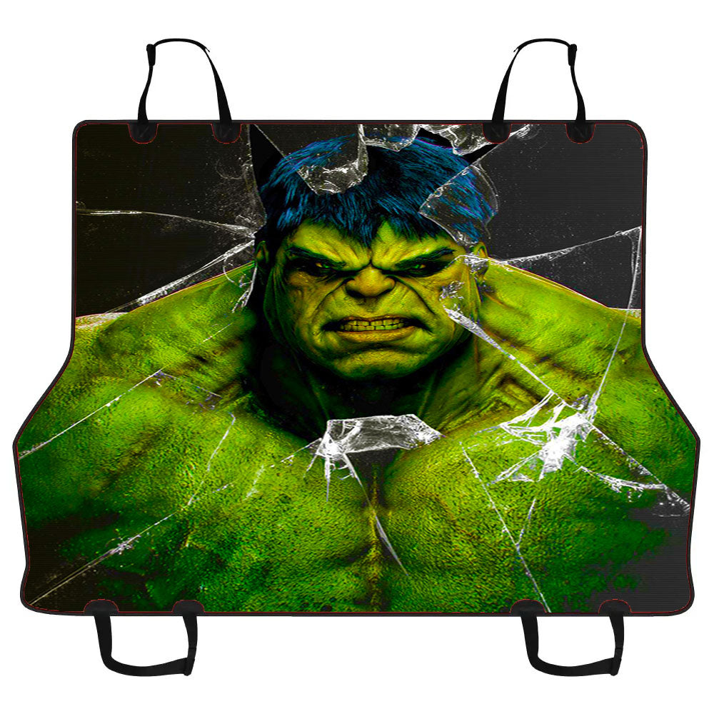 Hulk Broken Glass Car Pet Seat Cover