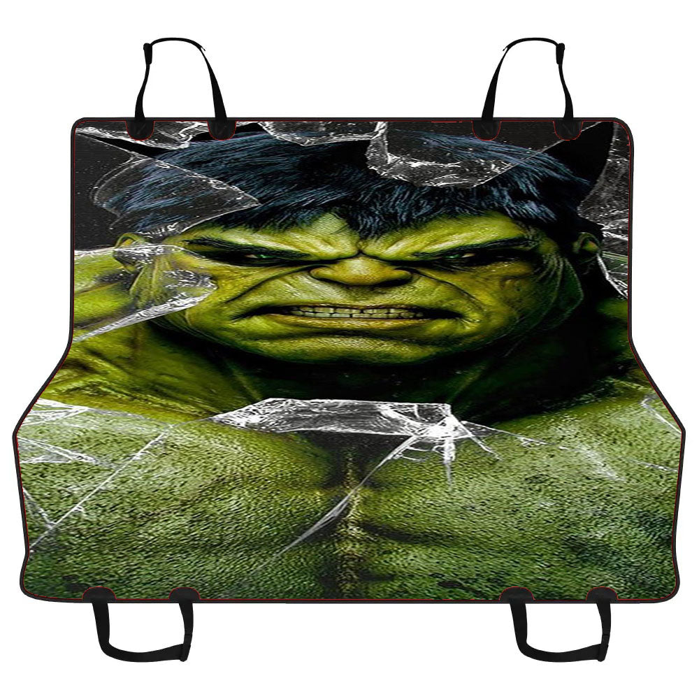 Hulk Broken The Glass Case Car Pet Seat Cover