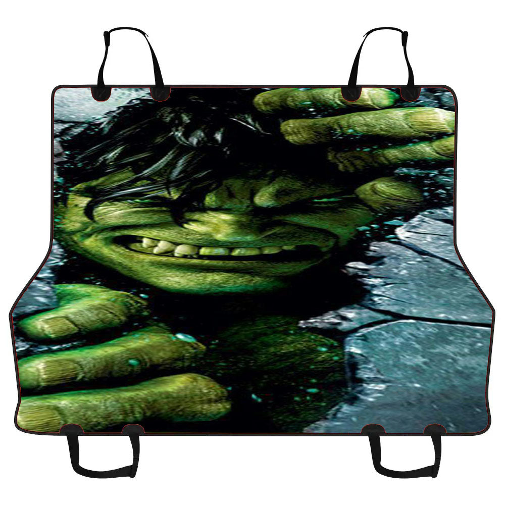 Hulk Crack The Case Car Pet Seat Cover
