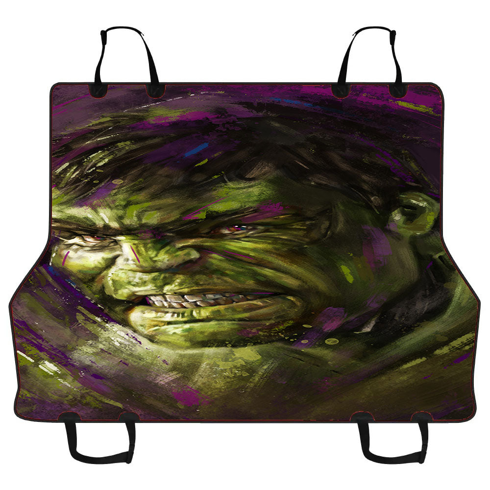 Hulk Illustration 2 Car Pet Seat Cover