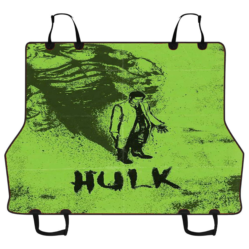 Hulk Professor Car Pet Seat Cover